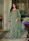 D 50287 A By Zaveri Crush Tissue Readymade Suits